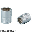 【400円オフクーポン】【メール便対応】KTC(京都機械工具) 9.5sq.ソケット(十二角)14mm B3-14W