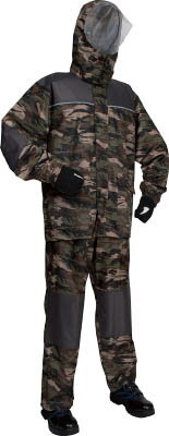 カジメイク レインストロングα グリーン M 3415-56-M