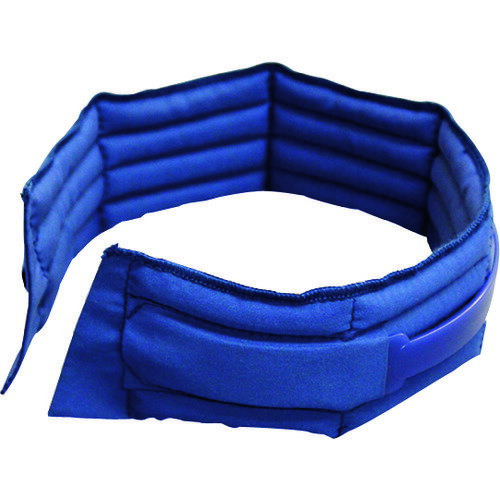 【1日はP3倍!400円クーポン】緑十字 熱中対策用品 涼感ワーククーラー ブルー 375116