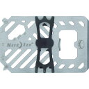 【5/1はP3倍! 400円クーポン】【メール便対応】NiteIze(ナイトアイズ) ファイナンシャルツールマルチツールウォレット SV NI03968(4)