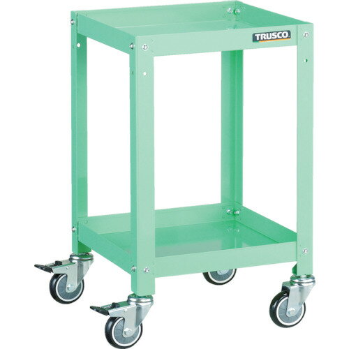 TRUSCO(トラスコ) ラビットワゴン 360X360 ウレタン車輪 YG色 RBW-632U YG