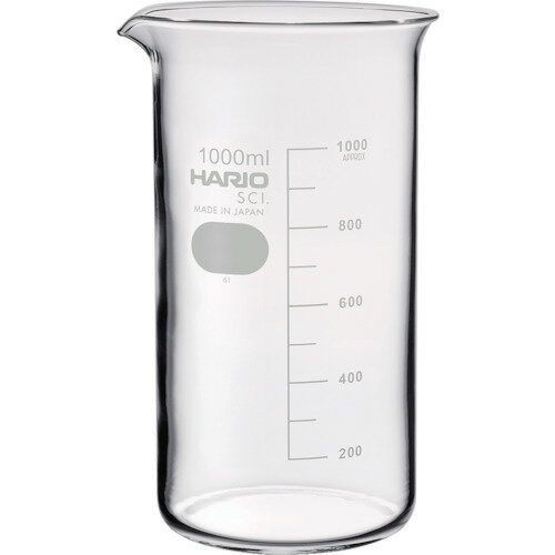 HARIO(ハリオ) トールビーカー 目安目盛付 1000ml TB-1L-SCI