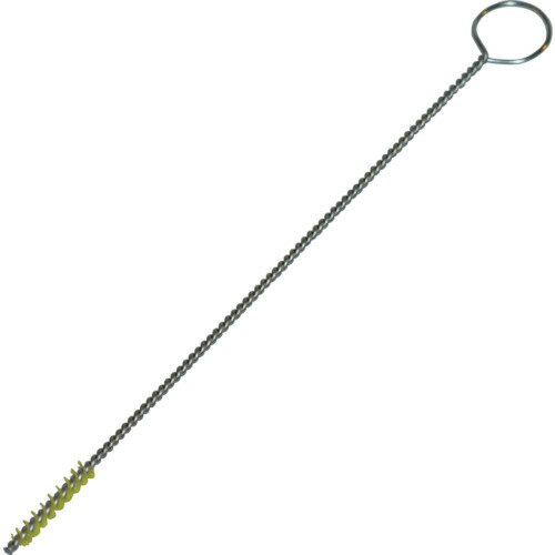 【メール便対応】TRUSCO(トラスコ) 小径パイプブラシ 3mm HACCP対応 イエロー TMPB-3-Y