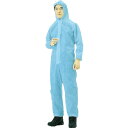 【400円クーポン】TRUSCO(トラスコ) 不織布使い捨て保護服 Mサイズ ブルー TPC-M-B