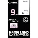 CASIO(カシオ) ネームランド用テープカートリッジ 粘着タイプ 9mm XR-9WE