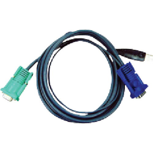 ATEN(エイテン) USB KVMケーブル SPHDタイプ 5m 2L-5205U