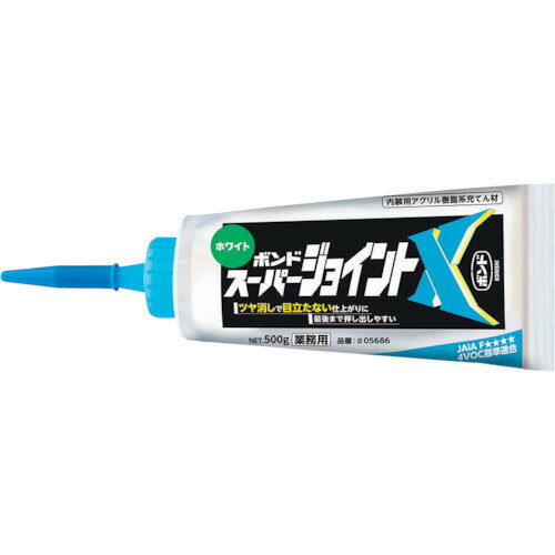 【6/1最大P5倍・400円クーポン】コニシ スーパージョイントX 500g ホワイト 05686