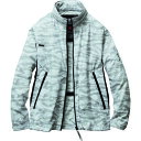 【5/15はP2倍!】BURTLE(バートル) エアークラフトジャケット AC1111P-58-M カモフラホワイト AC1111P-58-M