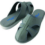 【6/1はP3倍! 400円クーポン】アイトス 静電スリッパ グレー XL AZ-59705-204-XL