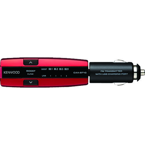 KENWOOD(ケンウッド) ブルートゥース内臓FMトランスミッター CAX-BT10-R
