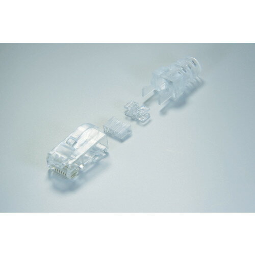 【6/10はP3倍】コーニング Cat6 RJ45モジュラープラグ (100個入) VOL-RJ45PLG-6LBL