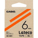 CASIO(JVI) eR(Lateco)plߑւe[v 6mm IWe[vɍ XB6EO