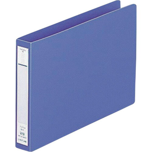 LIHIT(リヒト) パンチレスファイル＜HEAVY DUTY＞ 藍 B6/E F373-9