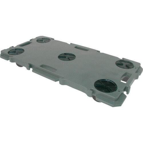 【2/1はP3倍! 400円クーポン】矢崎化工 連結型樹脂製平台車 ”ミニポリトラー” ダークグレー GN900GOMUSYA-DGR