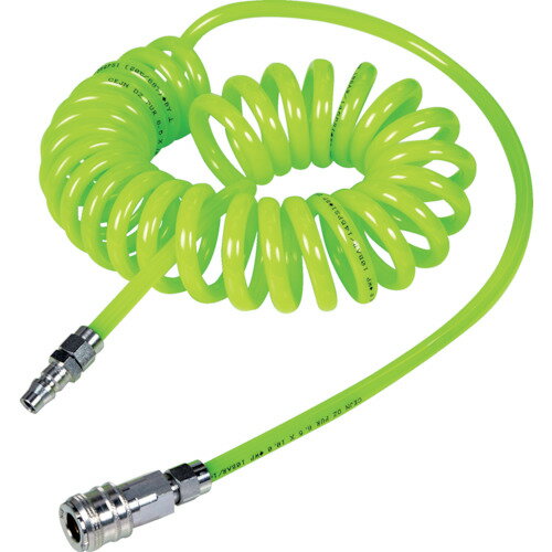 1/15はP2倍！TRUSCO(トラスコ) 残圧除去カップリング付ホースキット 5×8 6M PSHK58-6