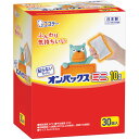 ≫ 商品詳細 ≪ ●防寒やお身体の保温に。 ●冷えの予防に。 ●長時間安定した温度が持続する、貼らないタイプのカイロです。 ●柔らかい不織布を使用しているので手触りが良いです。 ●温かさが10時間持続します。 【仕様】 ●持続時間(時間)：10 ●カイロサイズ横×縦(mm)：90×55 ●最高温度(℃)：67 ●平均温度(℃)：53 ●原材料/鉄粉・水・木粉・活性炭・バーミキュライト・塩類・吸水性樹脂 ●入数：30 ●重量：626g 【材質/仕上げ】 ●原材料/鉄粉・水・木粉・活性炭・バーミキュライト・塩類・吸水性樹脂 ※用途以外に使用しないこ。 ※強くもまない、長時間もまない。 ※ごくまれに、中身がもれ、衣類や布を汚すことがある。 ※洗濯したり水にぬらさない。 ※画像は代表イメージです。