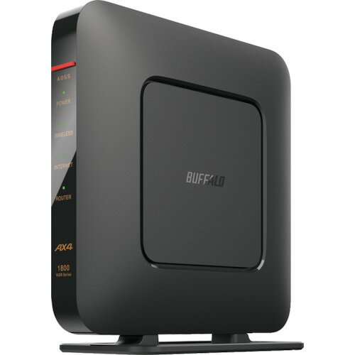 BUFFALO(バッファロー) 無線LAN親機 11ax/ac/n/a/g/b 1201 573Mbps WSR-1800AX4S-BK