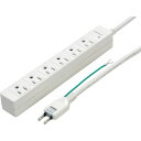 ヤザワ 3Pマグネットタップ6個口2m白 Y02JKP602WH