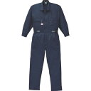 【5/15はP2倍!】空調服 綿・ポリ混紡空調つなぎ服 ウェアのみ ネイビー M 1-9820-C03-S2