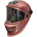 ≫ 商品詳細 ≪ ●TIG/MIG/MAG/手棒溶接/切断・研磨に。 ●アーク溶接作業での目の保護に。 ●EB-300PW用ヘルメット取付アダプタ(EP-004)の新発売を記念してヘルメット取付アダプタ仕様のセット品が期間限定で登場しました。 ●パノラマワイドパネル採用により180°の広い視界と3面同時自動遮光を実現しました。 ●EU規格最高評価取得の高性能液晶ブルーフィルタ採用でより鮮明な視界を実現しました。 ●新型ワンタッチヘッドギアにより装着ストレスが軽減し作業効率がアップしました。 ●人気のアイボーグ180°のカラーラインナップ｢ロゼ｣です。 【仕様】 ●面体寸法(mm)奥行×縦×横：270×340×250 ●遮光前：♯3 ●遮光後：(中央)♯4〜♯14(両サイド)♯10 ●遮光スピード(秒)：1/25000 ●視界の広さ(mm)：(中央)115mm×85mm(両サイド)68mm×35〜80mm ●電源(V)：ソーラー電池+リチウム電池CR2450×2個(付属) ●戻り速度(ms)：0.1〜1.0 ●復帰速度調整：0.1秒〜1.0秒(無段階調整) ●感度調節：無段階調整 ●タイプ：本体色：ロゼ ●遮光度：中央:#4〜#8、#8〜#12(切替スイッチ)サイド:#10 ●視野範囲：115mm×85mm(中央)、68mm×35〜80mm(両サイド) ●戻り速度：無段階調整(0.1秒〜1.0秒) ●感度調整：無段階調整 ●センサー数：4個 ●重量：1020g 【セット内容/付属品】 ●取扱説明書 ●保証書 ●外側カバープレート2枚 ●内側カバープレート1セット ●テスト電池(CR2450×2) ※ヘルメットは付属しません。 ※画像は代表イメージです。