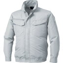 【5/15はP2倍!】空調服 長袖ブルゾン シルバー M KU92350K30S2