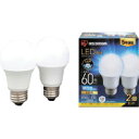 IRIS(アイリスオーヤマ) LED電球 E26 広配光 60形相当 昼白色 2個セット LDA7N-G-6T62P(3)