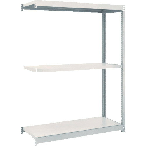 TRUSCO(トラスコ) スチールラック M1.5型軽中量棚 1160X445XH900 3段連結 ネオグレー M1.5-3443B NG