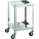 TRUSCO(トラスコ) クリーンラビット 75φ導電車SUS金具 360×360×H880 3段 CRB-933SD(4)