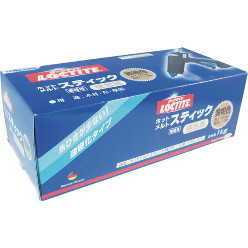 ロックタイト(LOCTITE) ホットメルトスティック 梱包用 黄褐色 HSK-01K