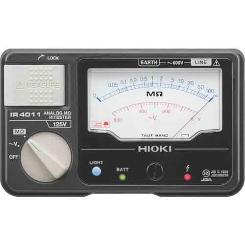 日置(HIOKI) アナログ絶縁抵抗計(単レンジ) IR4012-10 IR4012-10