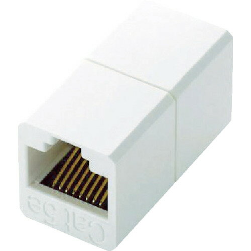 【メール便対応】ELECOM(エレコム) CAT5E対応コンパクトRJ45延長コネクタ LD-RJ45JJ5Y2