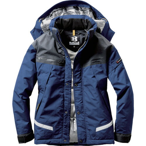 バ-トル 防水防寒ジャケット 7610-3-M ネイビー 7610-3-M