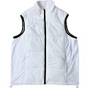 【5/15はP2倍!】リンクサス 速暖ヒートベストEX 服地 ホワイト M LXPHBEXW-M