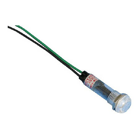 サカズメ 坂詰製作所 防水防滴IP65 LED表示灯 Φ10 赤 DW-10ML-IP-AC/DC5V-60V-R/C