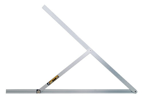 シンワ測定 アルミ自由金 90cm 目盛なし 筋交付 62542