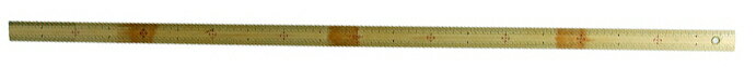シンワ測定 竹製ものさし 1m ハトメ付 71773