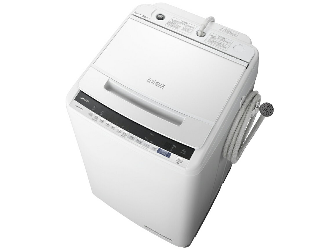 HITACHI BW-V80C(W) 洗濯機 生活家電 家電・スマホ・カメラ 日本特注