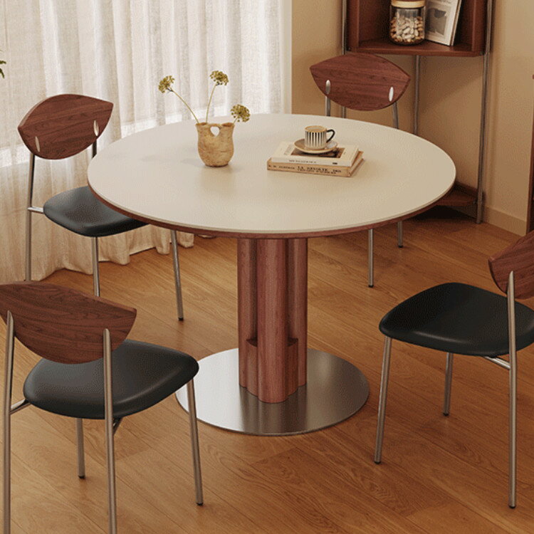 ダイニングテーブル 丸テーブル カフェテーブル ラウンドテーブル テーブル 80cm 90cm セラミックテーブル 耐熱 大理石調 大理石風 リビングテーブル 100cm 110cm 120cm ホワイト シンプル アンティーク調 グレー ブラック 北欧 新生活 喫茶店 レストラン 民泊 かわいい 高級