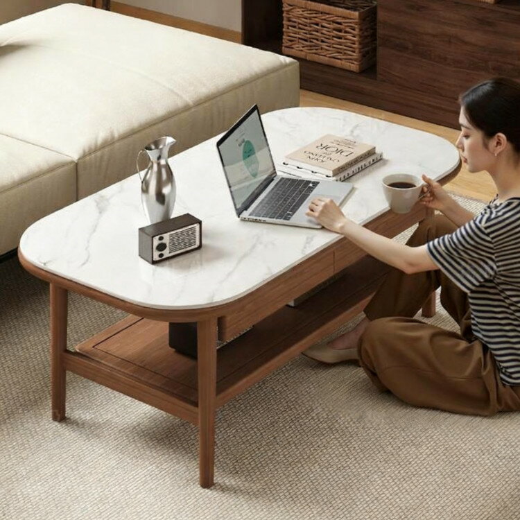 センターテーブル 幅100cm ローテーブル セラミック木製 幅120cm テーブル 引き出し 収納 コーヒーテーブル 机 セラミックテーブル 木製テーブル リ...