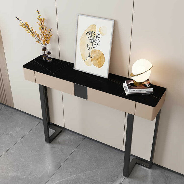 コンソールテーブル おしゃれ 80cm 大理石 玄関テーブル 収納付き カウンターテーブル 100 スリム 玄関 テーブル 廊下 コンパクト セラミックテーブル 120 リビングテーブル 140cm ディスプレイ スタンド 飾り台 北欧 すき間 リビング ゴールド ブラック ホワイト 送料無料