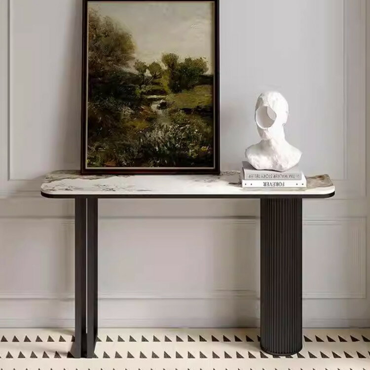 コンソールテーブル スリム 玄関 カウンターテーブル 100m 120cm 150cm 大理石 玄関テーブル 廊下 コンパクト すき間 リビング おしゃれ かわいい 玄関収納 玄関ラック 省スペース オープンラック 飾り台 北欧? ゴールド ブラック 高級 収納 棚 ラック 送料無料