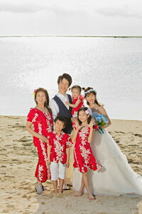 ハワイ・グアム・沖縄挙式、結婚式用キッズムームー(子供用ワンピース)スカイブルーレンタル料一律サイズ90cm100cm110cm120cm130cm140cm150cm