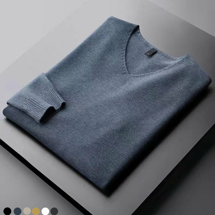 送料無料 Vネック メンズニット セーター メンズ ビジネス vネック ニット 秋冬 無地 洗える シンプル 暖かい 防寒 トップス 長袖 大きいサイズ