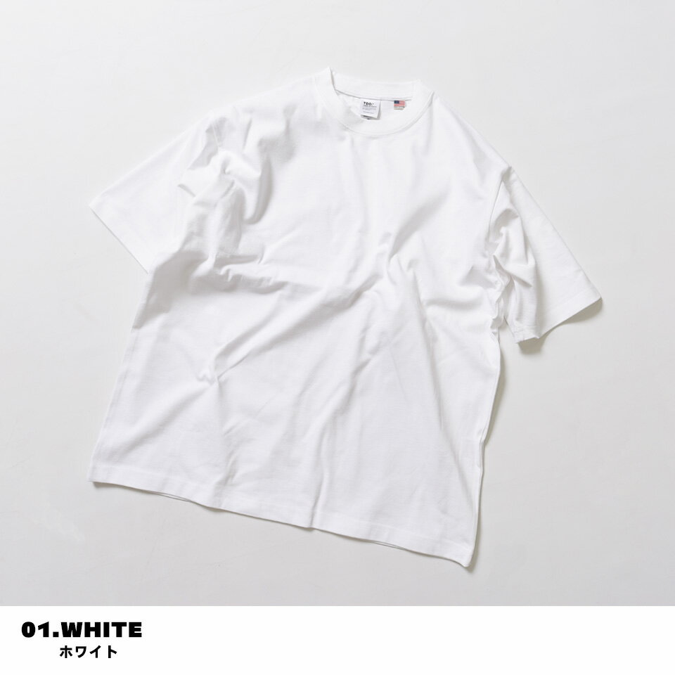 Tシャツ tシャツ メンズ 半袖 ブランド 無地 綿 白 黒 綿100 USAコットン 厚手 透けないtシャツ レディー（3枚目）