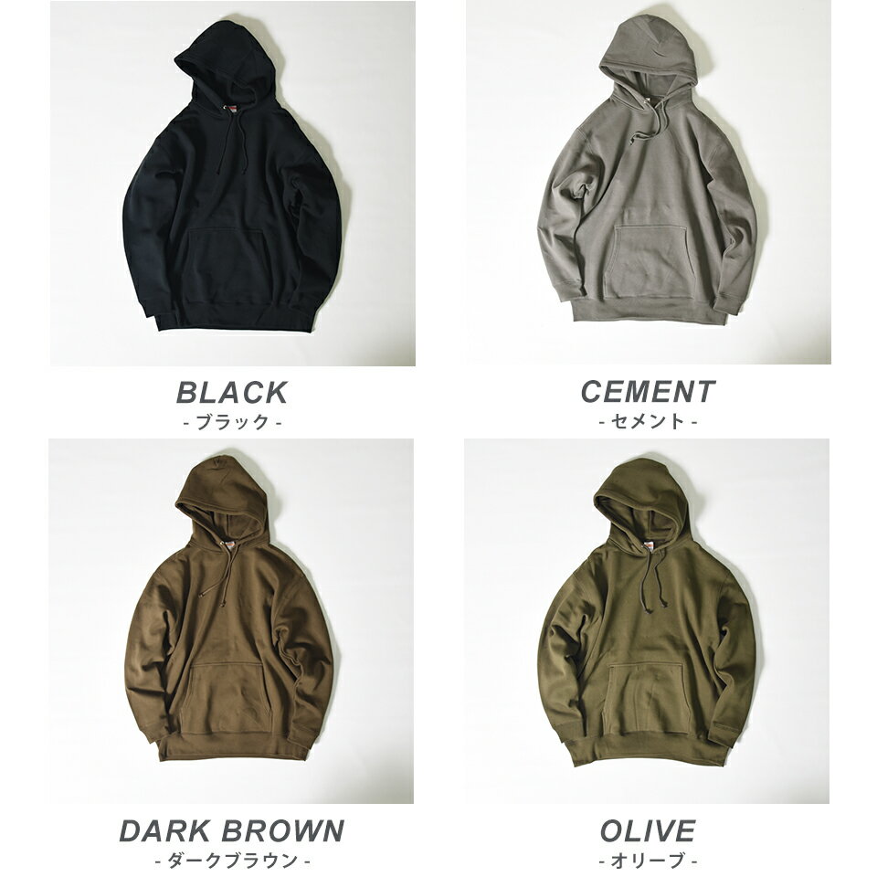 パーカー 裏起毛 メンズ レディース 厚手 無地 大きいサイズ プルオーバー スウェット スウェットパーカー プルオーバーパーカー ヘビーウェイト ヘビーオンス ボア オーバーサイズ 秋 冬 黒 赤 あったか 暖 フード フードパーカー フーディー 暖パーカー 防寒 温か 秋冬 黒 - Image 3