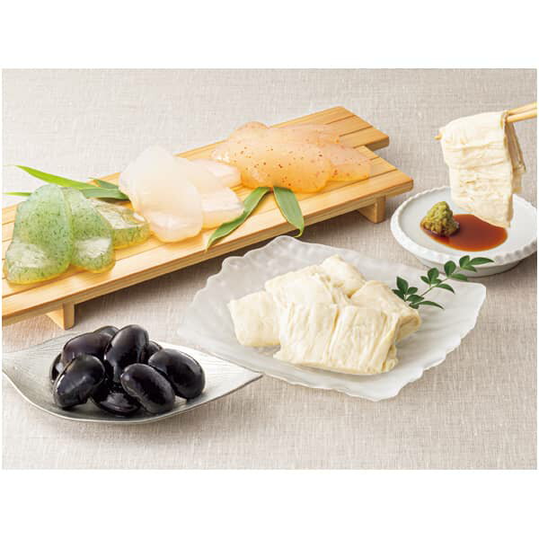 【冬ギフト】奥久慈屋吉餅 奥久慈便り　煮豆・生ゆば・生とろのサムネイル