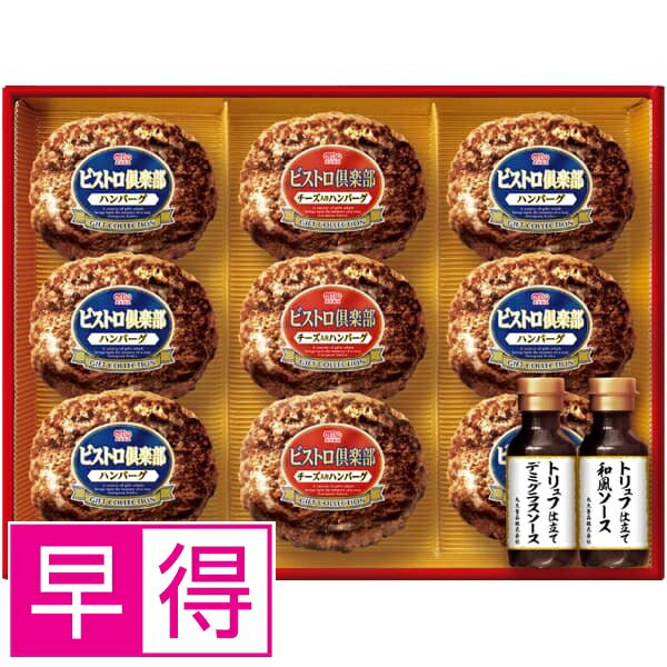 【冬ギフト早得】丸大食品 鉄板焼ハンバーグセットのサムネイル