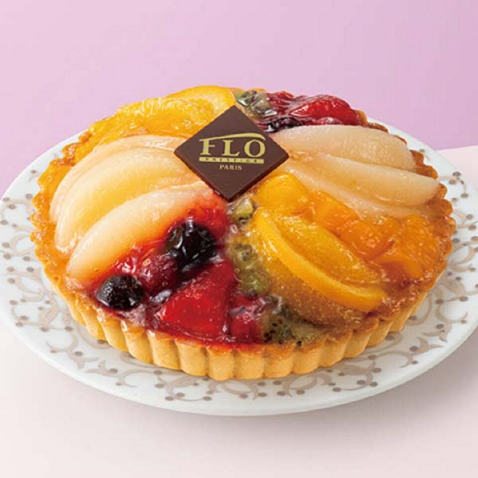 ☆クリスマス☆【FLO PRESTIGE PARIS】9種のフルーツカスタードタルト