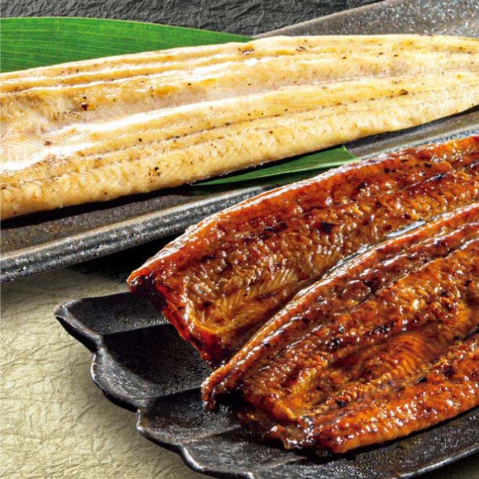 【冬ギフト】トップバリュグリーンアイナチュラルうなぎ蒲焼とうなぎ白焼の詰合せ
