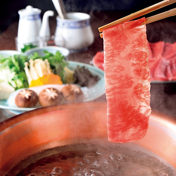 【夏ギフト】銀座吉澤松阪牛サーロイン、かたしゃぶしゃぶ食べくらべセット